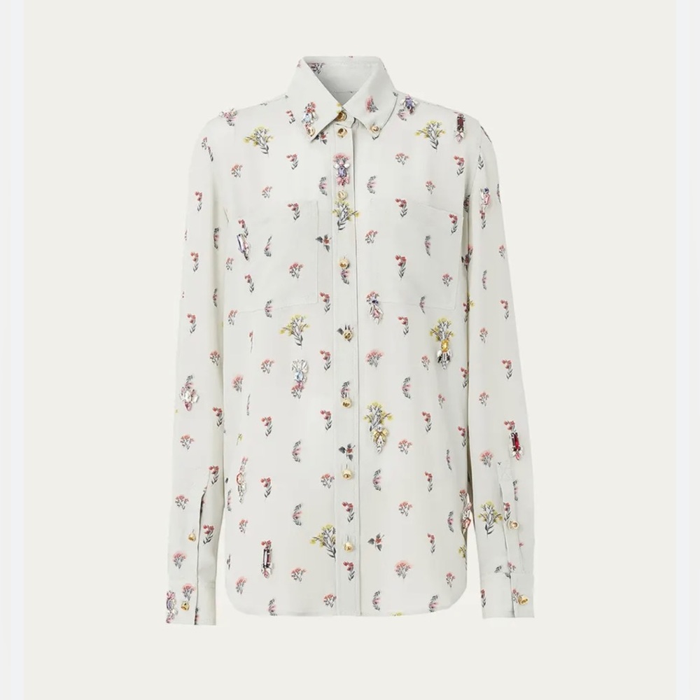 Burberry long sleeve shirt size medium ✨